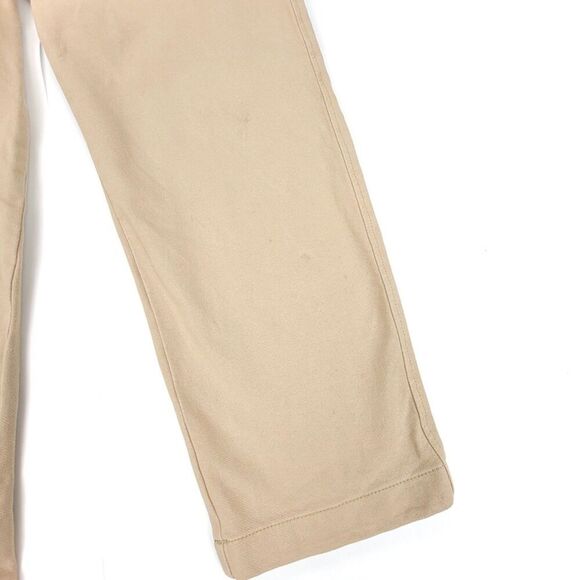 UNIQLO Washed Jersey Ankle Pants Woven Drawstring Cargo Beige Tan Mens Medium - Picture 4 of 7